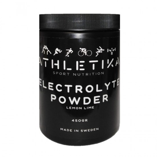 Electrolytes Powder Lemon Lime 450gr Athletika Sport Nutrition 