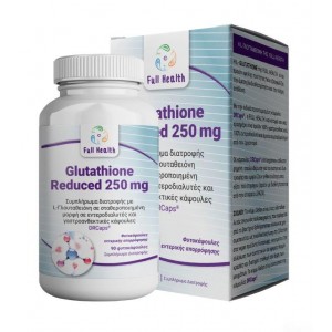 Glutathione Reduced 250mg 90vcaps Full Health 