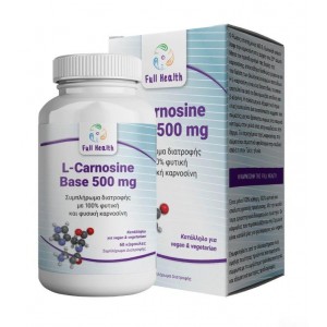 L Carnosine Base 500mg 60vcaps Full Health 