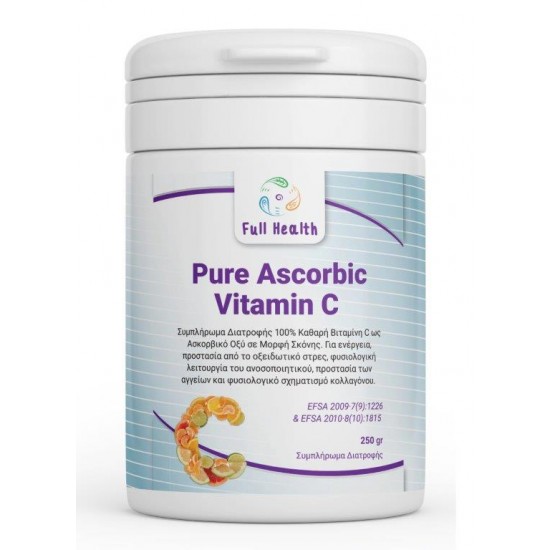 Pure Ascorbic Vitamin C 250gr Full Health 