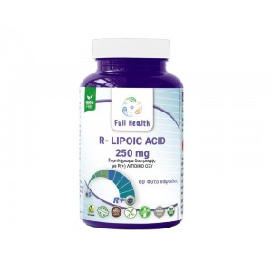 R Lipoic Acid 250mg 60vcaps Full Health 