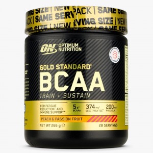 Gold Standard BCAA Train + Sustain Peach & Passionfruit 266gr Optimum Nutrition 