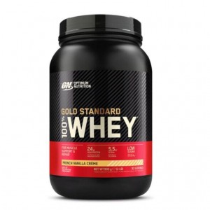 Gold Standard 100% Whey Protein French Vanilla 900gr Optimum Nutrition 