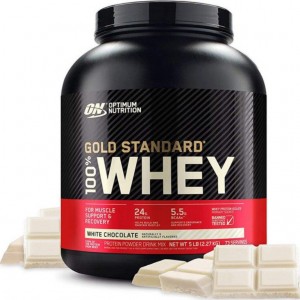 Gold Standard 100% Whey Protein White Chocolate 2270gr Optimum Nutrition 