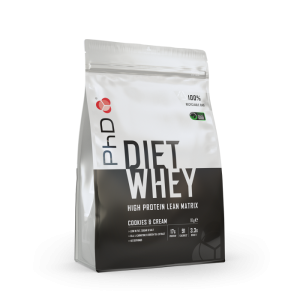 PhD Nutrition Diet Whey Protein Cookies & Cream 1kg 