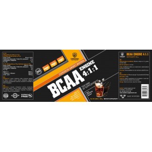 BCAA Engine 4:1:1 Cola Flavour 400gr Swedish Supplements 