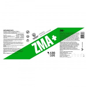 ZMA 120caps Swedish Supplements 