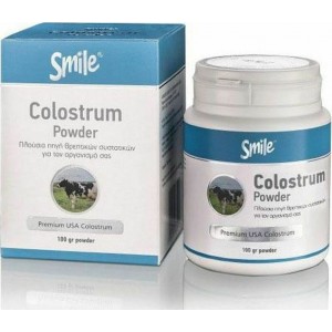 Smile Colostrum Powder (με δοσομετρικό κουτ.) 100 gr AM Health 